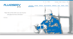 Desktop Screenshot of fluidserv.com